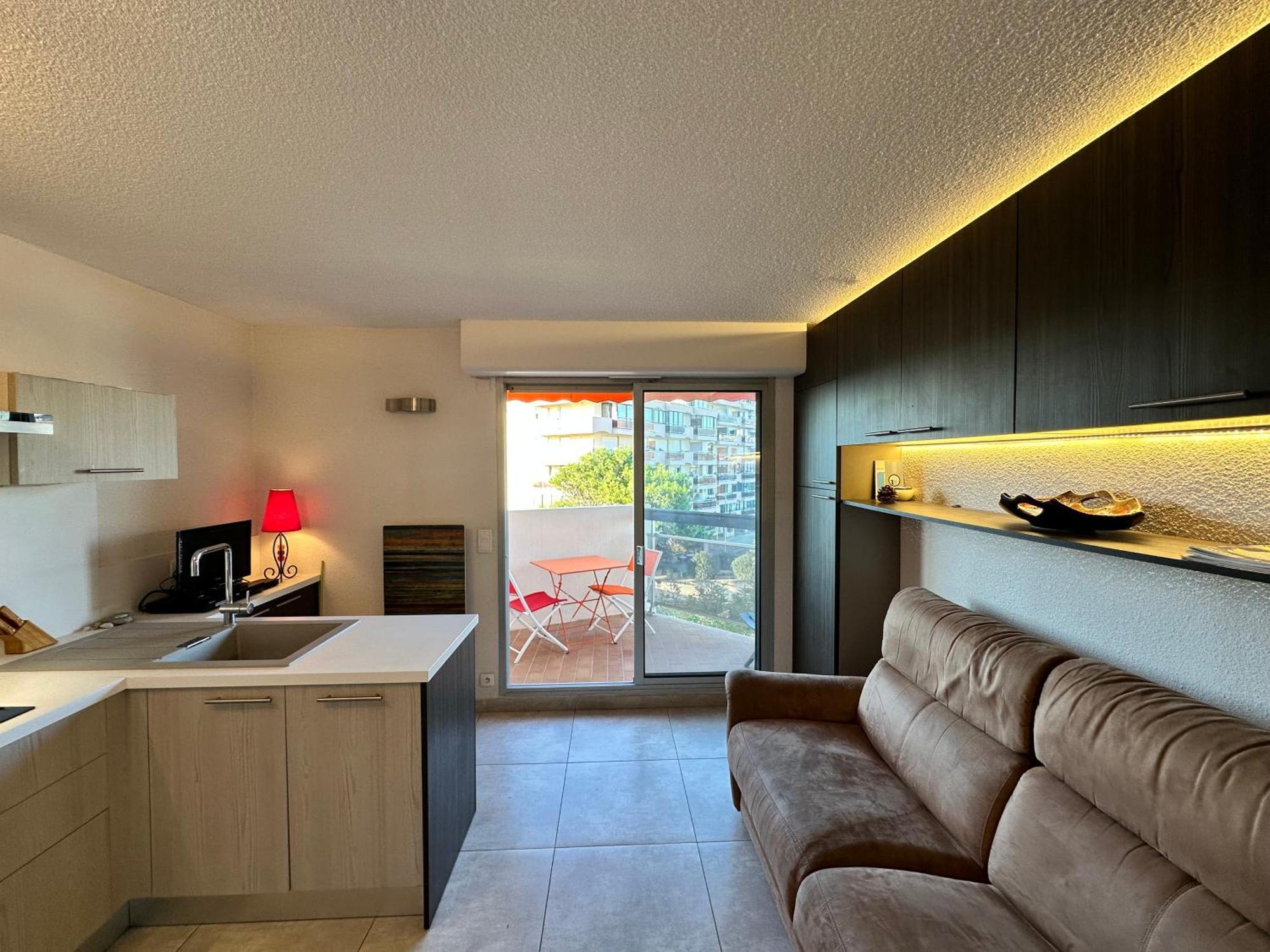 Appartement Studio Vue Sur La Marina Canet-en-Roussillon Exteriör bild